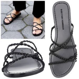 NWOB Sigerson Morrison Brock Braided Sandal